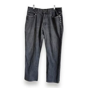 Sean John Relaxed Fit Jeans with Metal Studs